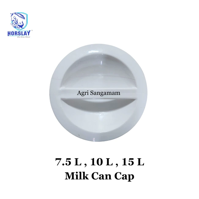 Plastic 7.5L/10L /15L milk can cap Horslay