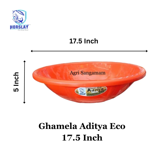 Plastic Ghamela Aditya Eco 17.5 Inch Horslay