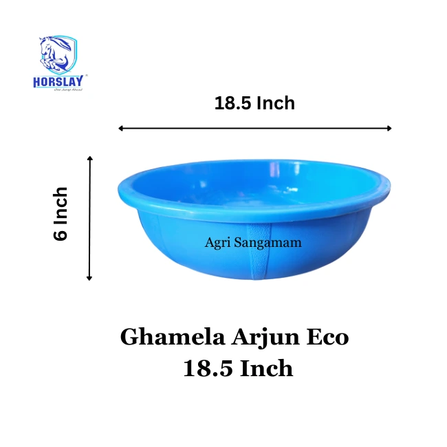 Plastic Ghamela Arjun Eco 18.5 Inch Horsley